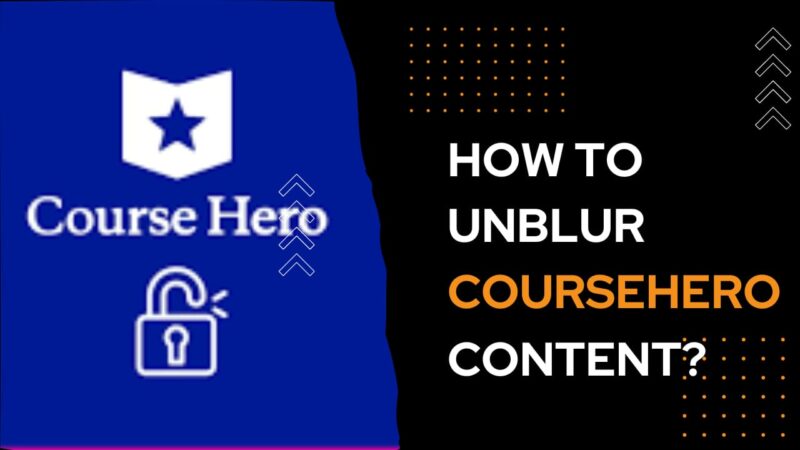 How To Unblur Course Hero (4 Simple Methods)