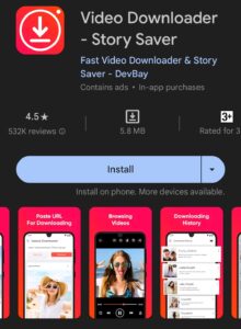 Video downloader fast save - Snapchat video saver 