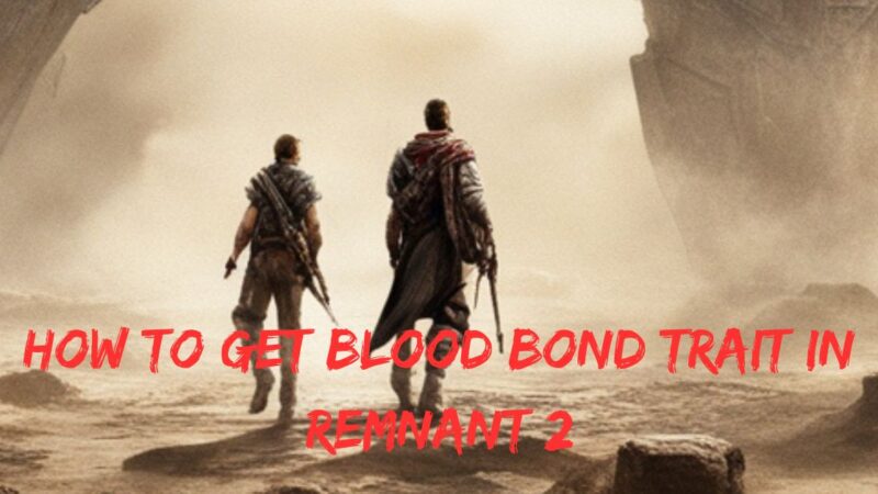 Blood Bond Trait in Remnant 2