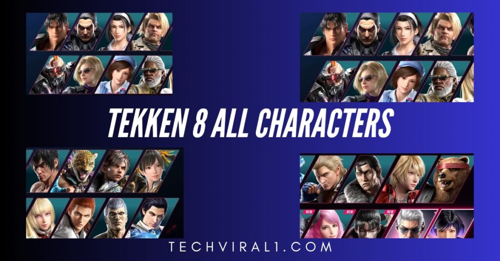 Tekken 8 All Characters 