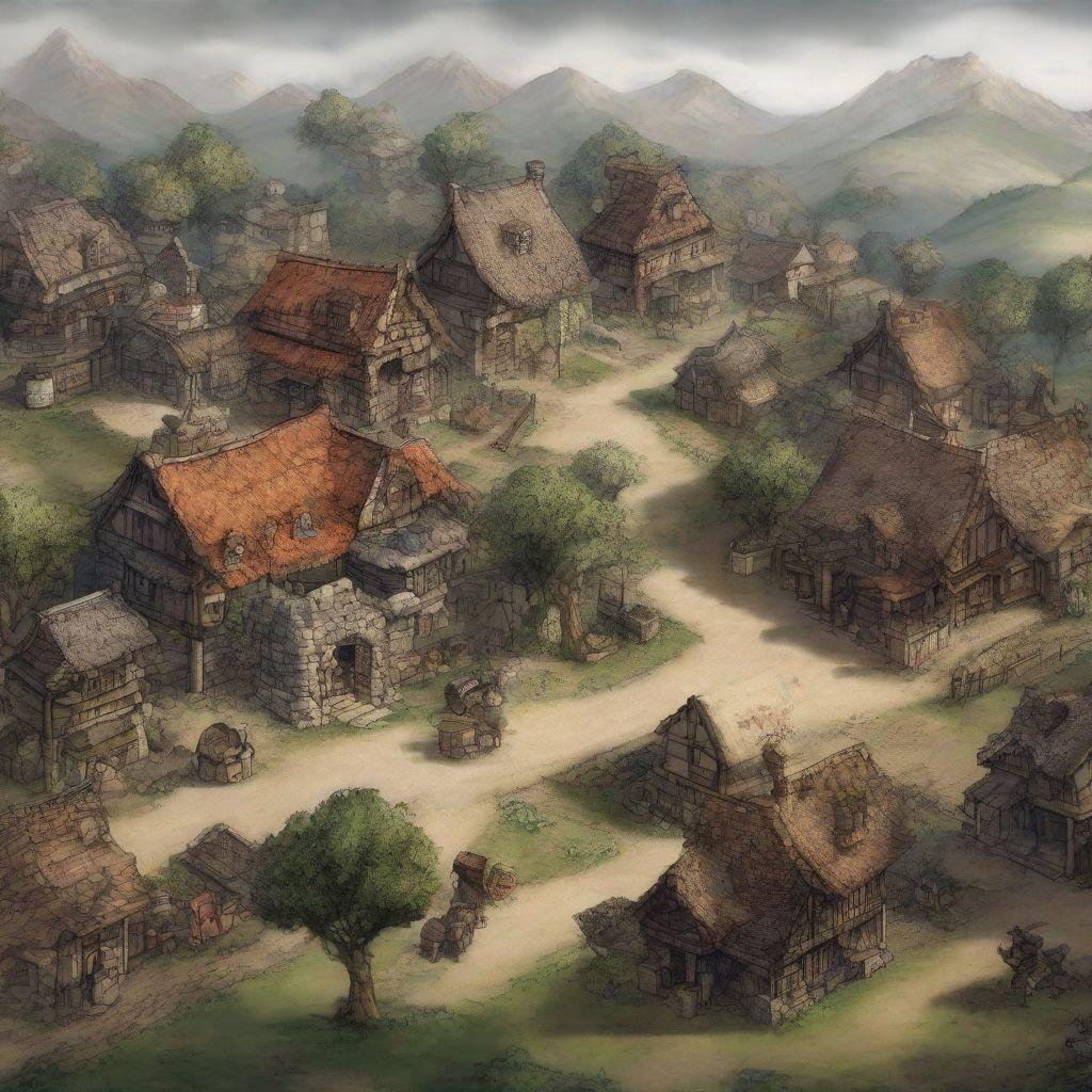 Nameless village find the Mythical Horn in Octopath Traveler 2
